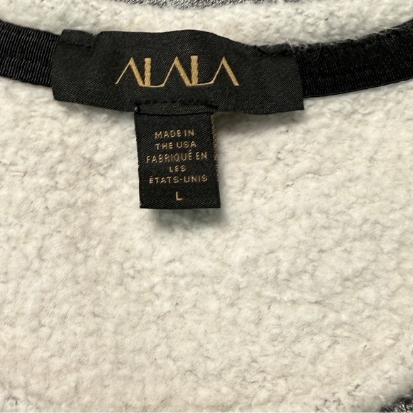 Alala distressed gray pullover sweatshirt - Picture 5 of 9